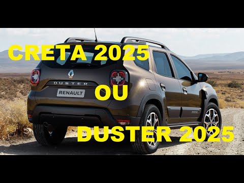 RENAULT DUSTER 2025 OU CHEVROLET TRACKER 2025