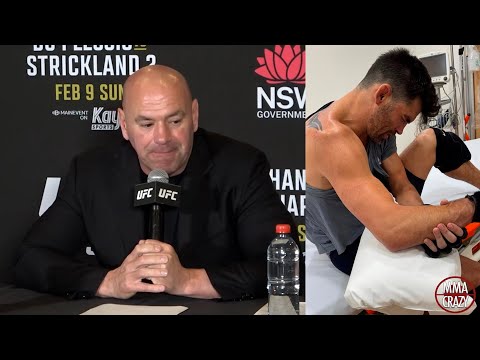 Dana White reacts to Dominick Cruz retirement "I'm GLAD he finally hung it up"