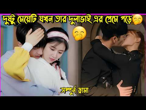 দুষ্টু মেয়েটি যখন তার দুলাভাই এর প্রেমে পড়ে Full🤭Funny And Romantic Chinese Drama Bangla Explanation