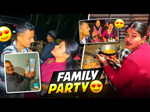 New Year Family Party 😍 || 2025 New Year Celebration With Family - Sonu Vlogs