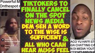 TikTokers To Finally Cancel On The Spot News Media For Good And This Is Why