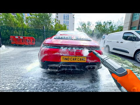 POV: You Are a Sports Car Cleaner in London
