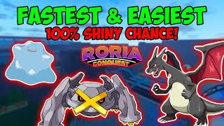 The BEST Shiny Hunting Guide In Pokemon Brick Bronze (Roria Conquest ROBLOX)