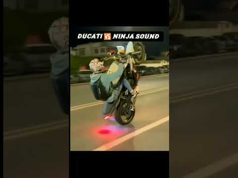 Ducati 🆚 Ninja H2r Sound Test 😱😎 #shorts #youtubeshorts #short #ytshorts #shortvideo