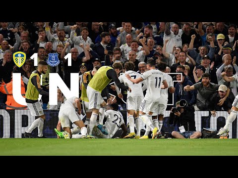 UNCUT: LEEDS UNITED 1-1 EVERTON | BEHIND-THE-SCENES AT ELLAND ROAD UNDER THE LIGHTS!