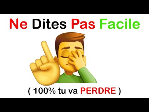Ne Dites Pas FACILE en Regardant Cette Vidéo...(100% tu va PERDRE) #Shorts