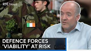 YouTube video thumbnail: Defence Forces Will Not Be Viable Career Without Deployments - Berry