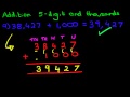 Addition of Five-Digit Numbers