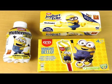 Minions Milk Yogurt & Ice Cream