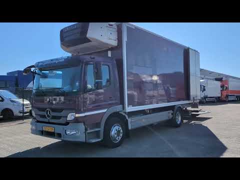Mercedes-Benz ATEGO 1222 L 4x2 Dagcab Euro5 - Koel-Vriesbak 6.3M - Carrier Supra 950MT + Laadklep 2000KG - Zijdeuren | Vrachtwagens | Koel-vriestransport