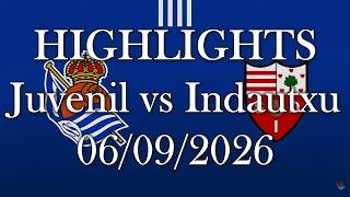 HIGHLIGHTS | Real Sociedad Juvenil - SD Indautxu sub19 | División de Honor Juvenil - J1 | 06/09/2026