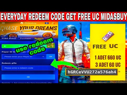 2020 Free Reedem Code Midasbuy 10 2021