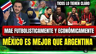 PARA TICOS LA LIGA MX ES MAS QUE LA ARGENTINA 