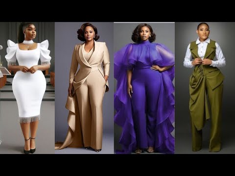 60 New Sophisticated and Elegant Business Work Outfits for Smart Demure African American Women 2024