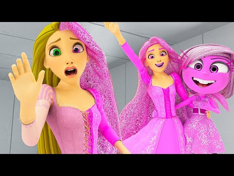 Rapunzel Tangled - Love Transformation! ( Inside Out 2 Animation!)