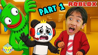 TRAPPED in the BACKROOMS with a GIANT MONSTER!!!