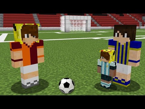 ISMETRG FUTBOLCU OLDU! 😱 - Minecraft