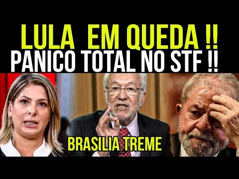 A PIOR NOTICIA CHEGA PARA LULA    TA IMPOSSIVEL PASSAR O PANO AGORA!! PANICO TOTAL NO STF!!