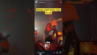 #kanyewest  impersonator #kanye East shuts down club in Los Angeles after sofi show!!! #ye #sofi #LA