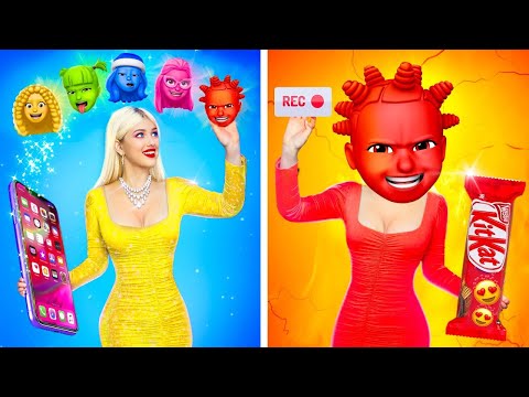 MINHAS EMOÇÕES ME CONTROLAM | Situações Malucas com Emojis por RATATA