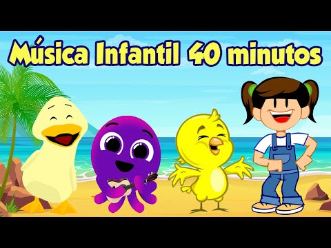 COLETÂNEA DE MÚSICAS INFANTIS - O PATINHO COLORIDO E MAIS 40 MINUTOS DE MÚSICAS