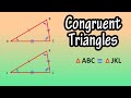 Understanding Congruent Triangles