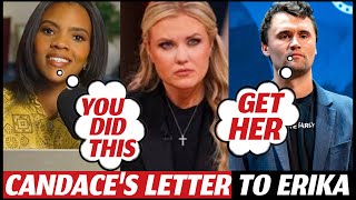 🔴 Candace Exposes How Charlie Kirk & Erika Kirk Were About To Split Up Right Before He Died