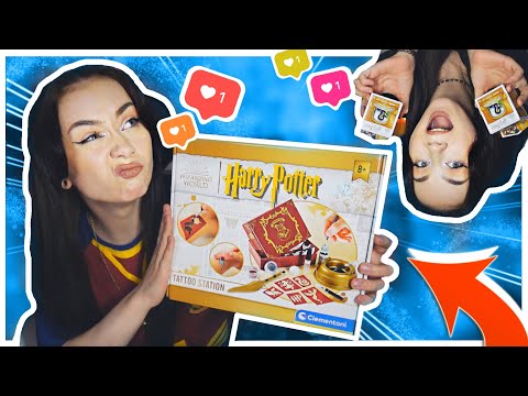 Zkusila jsem FAKE TETOVÁNÍ ✨️|| Potter Weekend #31