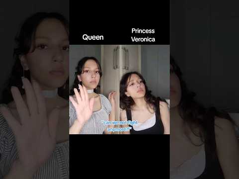 #pov the princess is against the arranged marriage so the queen tries to convince her #duet #shorts