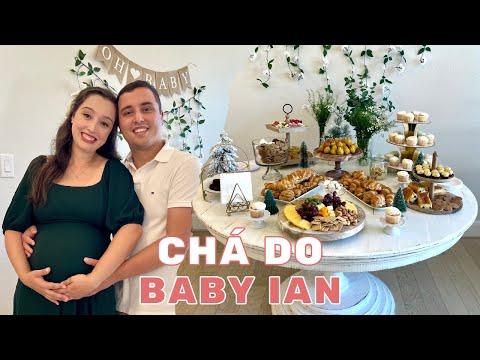 CHÁ DE BEBE - PREPARATIVOS, MESA E DECOR SIMPLES