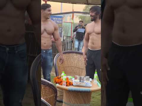Workout With Gourav Kandil In Vipin Desi Fitness✌️🔥 #fitness #shorts #motivation #vipindesifitness