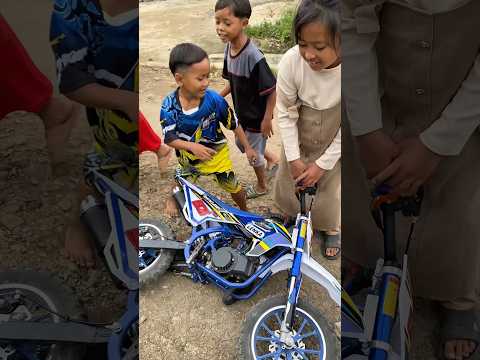 Motor trail kak DS patah #davidsunairi #anakdesa #wargads #minivlog #comedy #funny