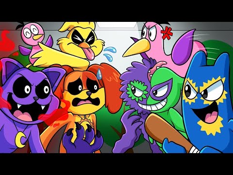 المخلوقات المبتسمة ضد قارتن أوف بانبان؟! كرتون بوبي بلاي تايم 3 | Poppy Playtime Chapter 3