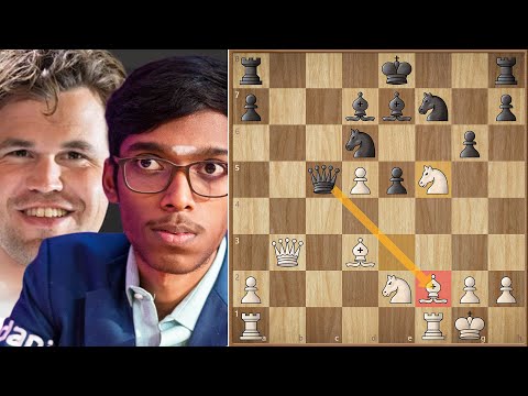Magnus Sacrifices the Queen? || Pragg vs Magnus || Freestyle Chess Grand Slam Las Vegas (2025)