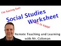 Converting Worksheets to Digital Format