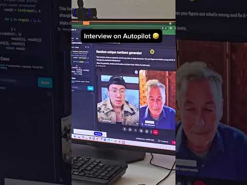 Is this how interviews will look like soon? #lockedinai #trending #jobinterviewquestion #jobsearch