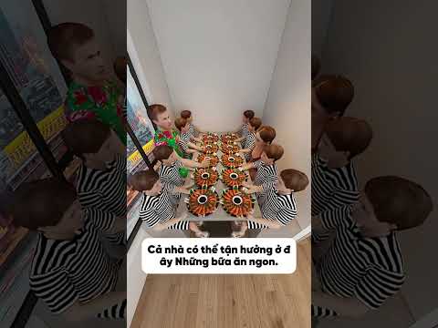Biến hóa căn nhà hình chiếc vớ cho gia đình 10 người - Bin Decor #homedecor #nhadep #noithat