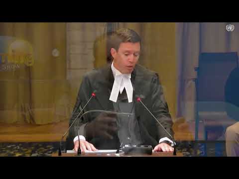 YouTube video thumbnail: Min. Henry Charles Usher Comments on Guatemala's Push to Intervene in Sapodilla Cayes Case at ICJ