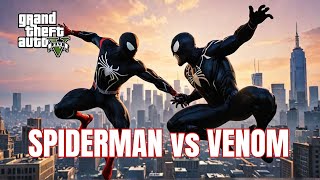 SPIDER-MAN vs. VENOM in GTA 5!
