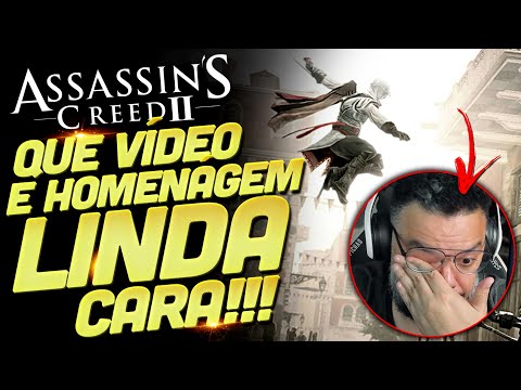 EMOCIONANTE!!! DOCUMENTÁRIO INCRÍVEL COMEMORA 15 ANOS DE ASSASSIN'S CREED II