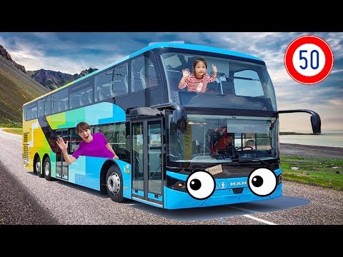 2층버스를 타러갔어요!! 서은이의 타요와 함께 이층버스 타기 영어노래 동요 Double-Decker Bus Tayo Wheels on the Bus Nursery Rhymes