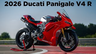 NEW 2026 Ducati PANIGALE V4 R | First Look, Full Specs & Details