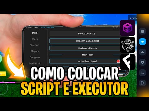 SAIU! 🔥 Melhor SCRIPT e EXECUTOR sem key para Celular 🔑 Android/iOS | AutoFarm Blox Fruits/Roblox