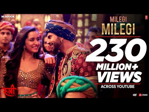 Milegi Milegi Video Song | &nbsp;STREE | Mika Singh | Sachin-Jigar | Rajkummar Rao, Shraddha Kapoor