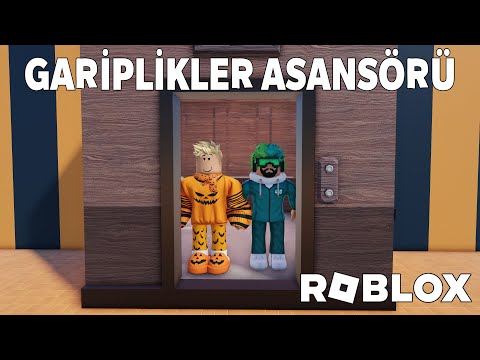 GARİPLİKLER ASANSÖRÜNE BİNDİK W/ HAN KANAL | Roblox Regretevator ELEVATOR SIMULATOR