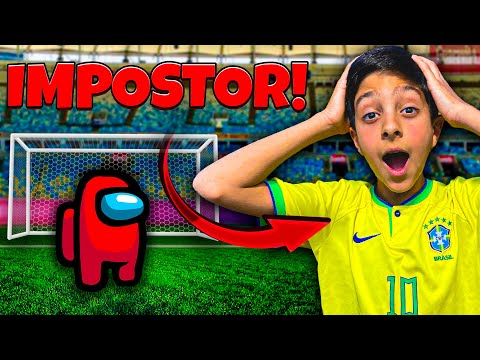 DESAFIO DO IMPOSTOR NO FUTEBOL #desafiodefutebol #desafiofutebol #impostor