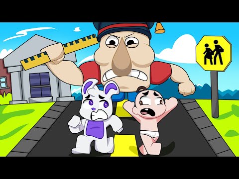 ¡ESCAPAMOS DEL MAESTRO MALVADO! EN LA ESCUELA MAS PELIGROSA !!😱🏫 CAPITAN WINKI EN ROBLOX