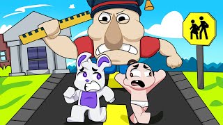 ¡ESCAPAMOS DEL MAESTRO MALVADO! EN LA ESCUELA MAS PELIGROSA !!😱🏫 CAPITAN WINKI EN ROBLOX