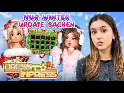 Dress to Impress ABER ich darf nur WINTER UPDATE SACHEN benutzen!!