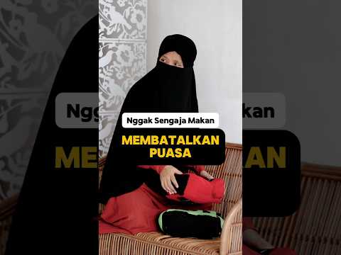 Nggak Sengaja Makan Apakah Membatalkah Puasa? #belajarislam #drama #puasa #ramadan